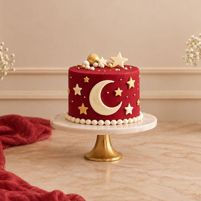 Ay Yıldızlı Pasta No 1144