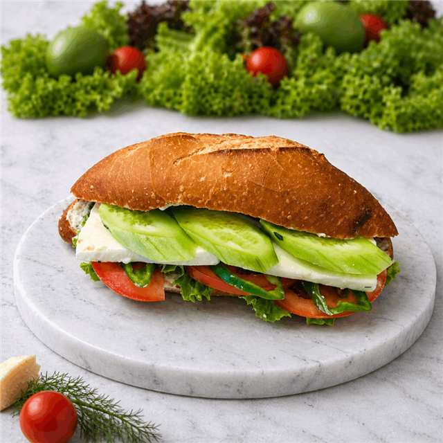 Beyaz Peynirli Sandwich