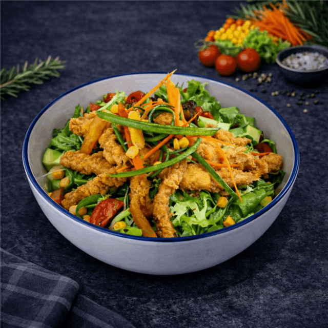 Çıtır Tavuk Salata