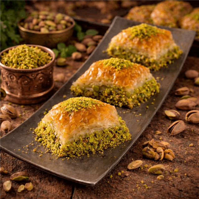 Fıstıklı Kuru Baklava