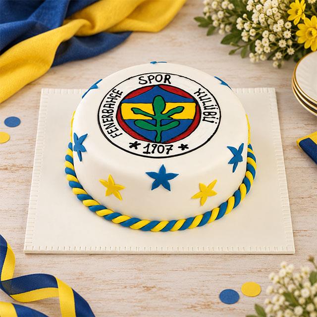 Futbollu Doğum Günü Pastası No 1127