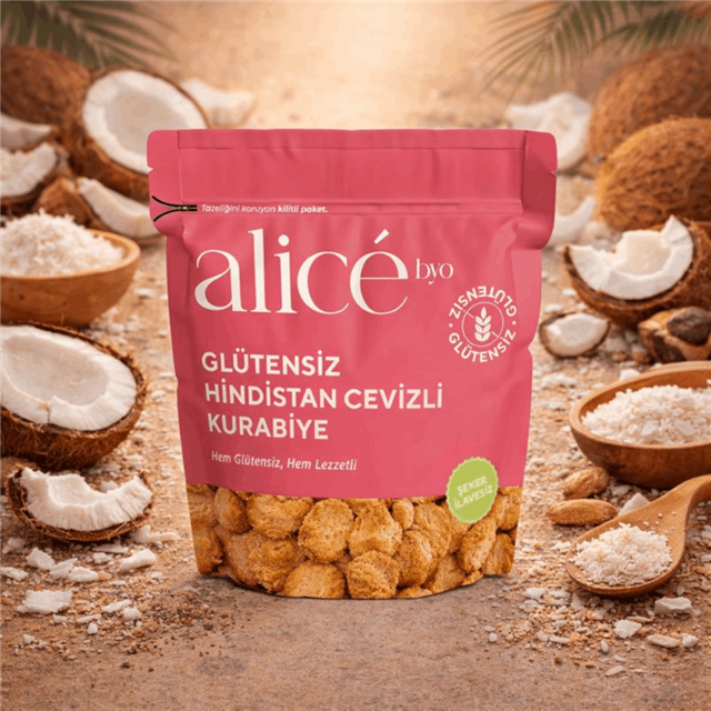 Glutensiz hindistan cevizli kurabiye