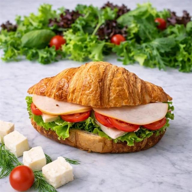 Hindi Füme Beyaz Peynirli Sandwich
