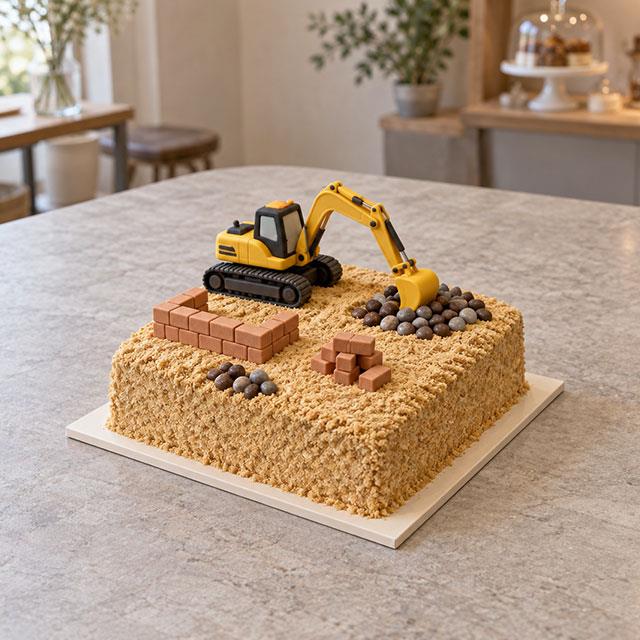İnşaat Temalı Pasta No 1169