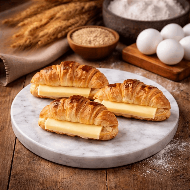 Kaşarlı Mini Kruvasan