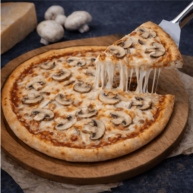 Mantarlı Pizza