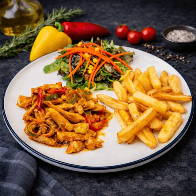 Meksika Soslu Tavuk