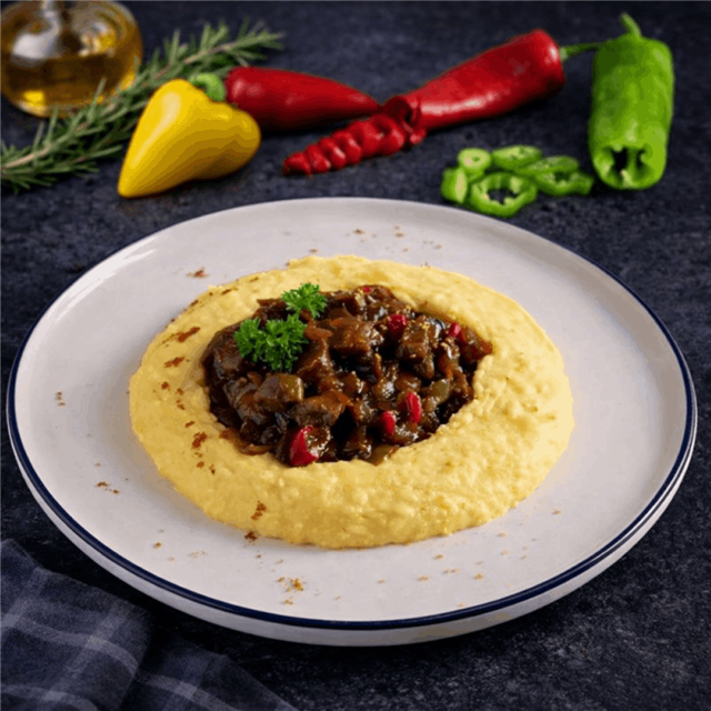 Püreli Thai Soslu Bonfile Sote
