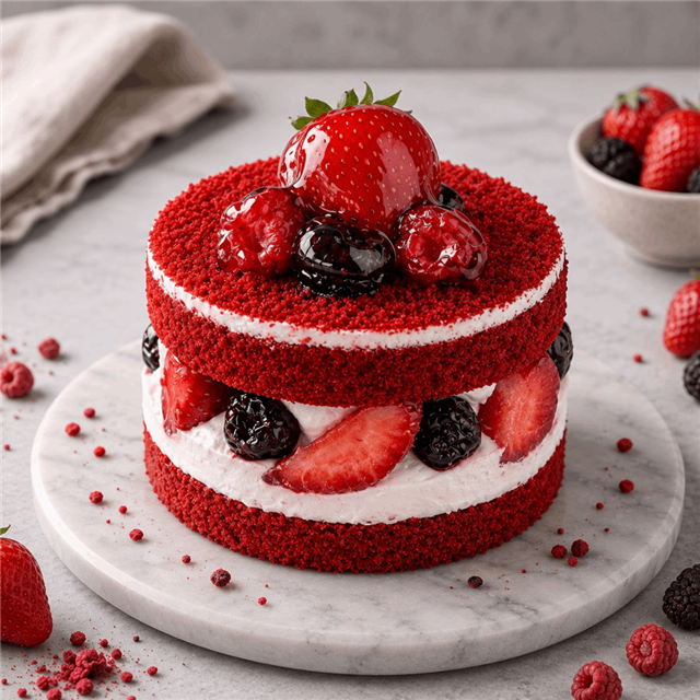 Red Velvet Pasta Tp