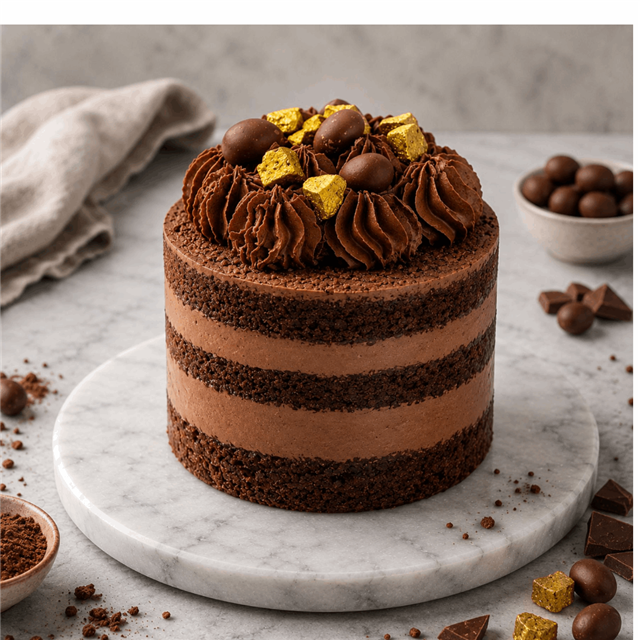 Spesiyal Çikolata Fıstıklı Pasta tp