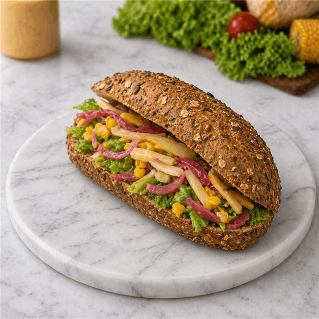 Spesiyal Soslu Mix Sandviç