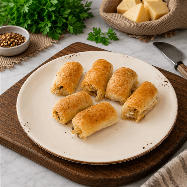 Tereyağlı Mini Parmak Börek