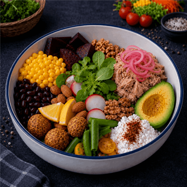 Ton Balıklı Bowl