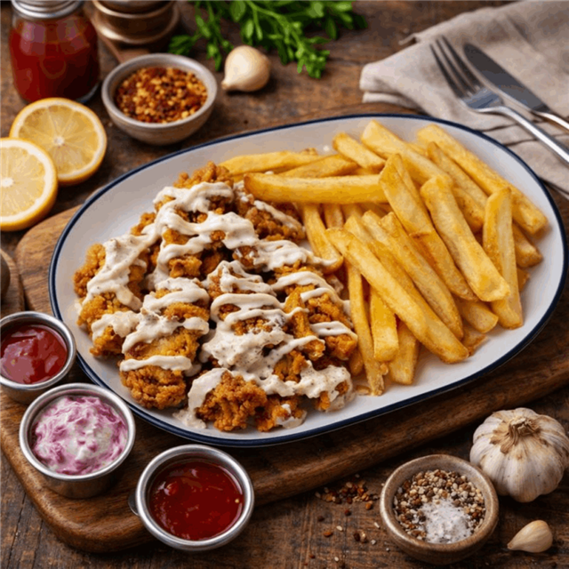 Trüflü Parmesanlı Tavuk